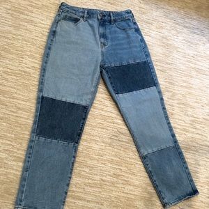 PacSun patchwork jeans